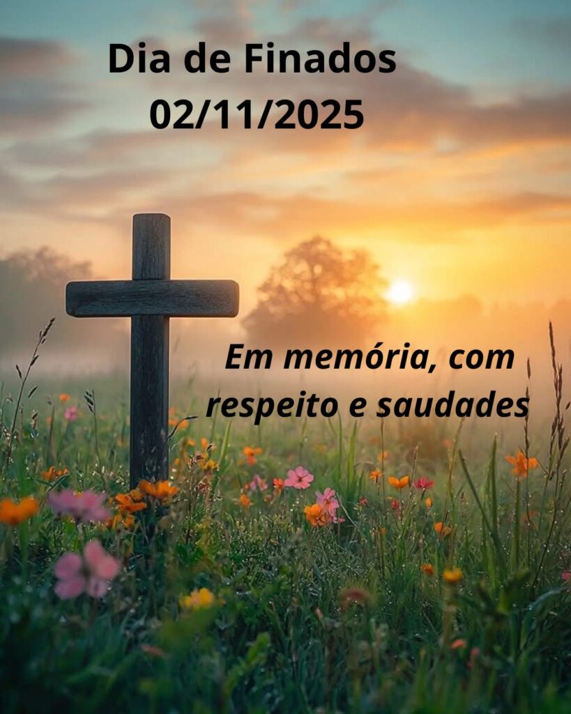 Em memória, com respeito e saudades.