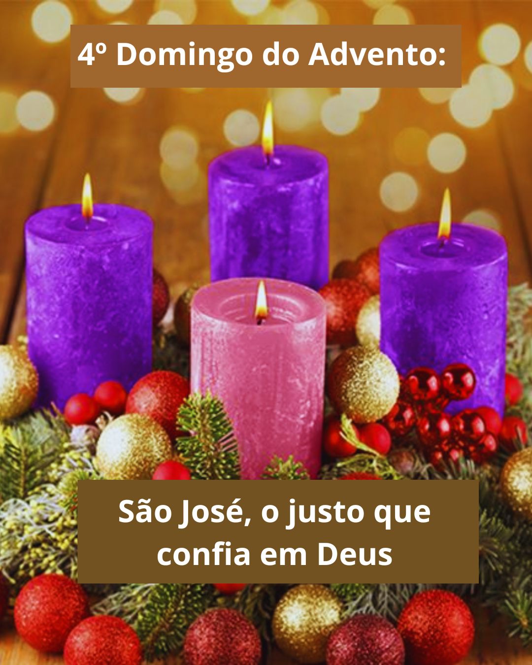 4º Domingo do Advento: São José, o justo que confia em Deus