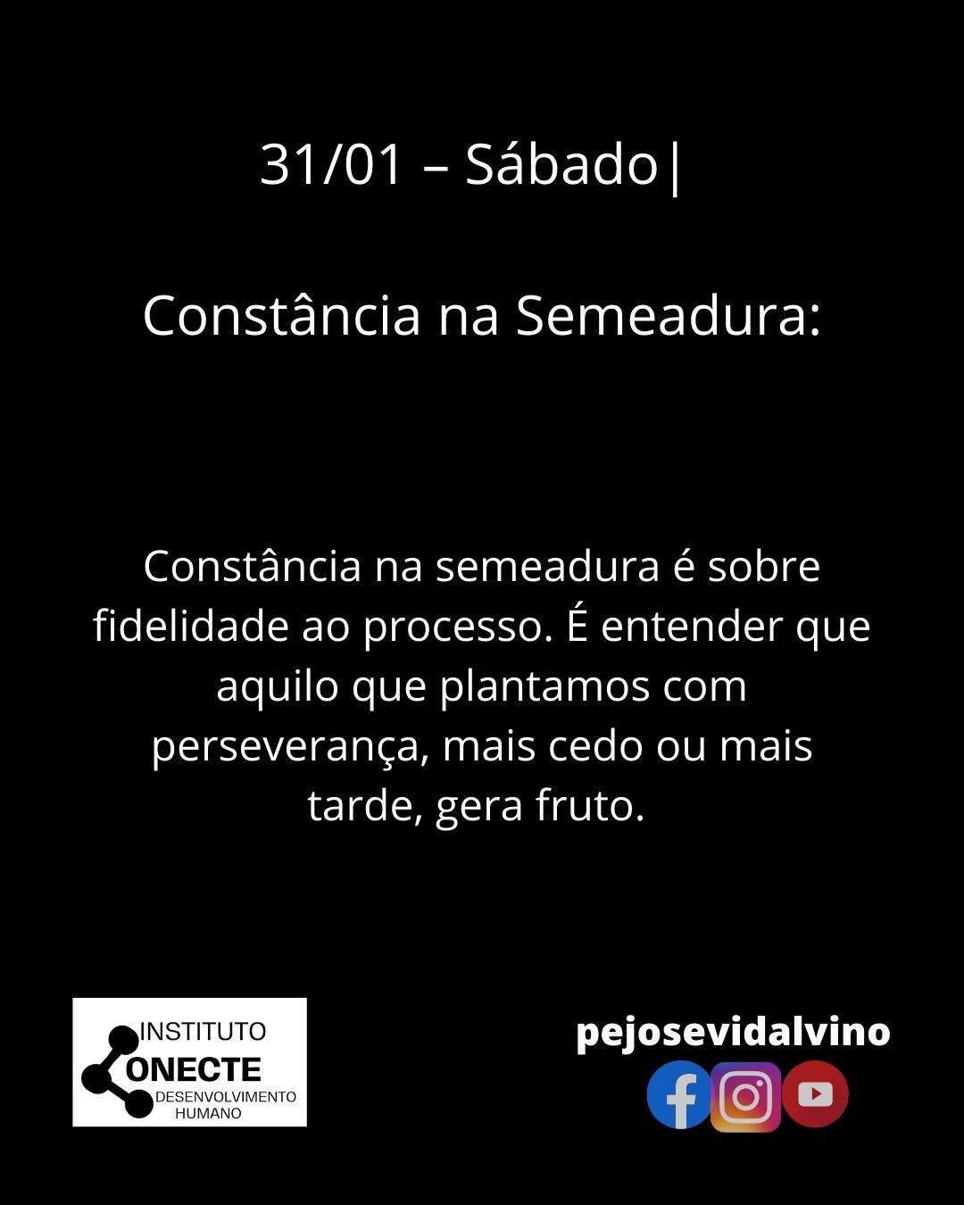 Constância na Semeadura: O Poder das Pequenas Escolhas Diárias