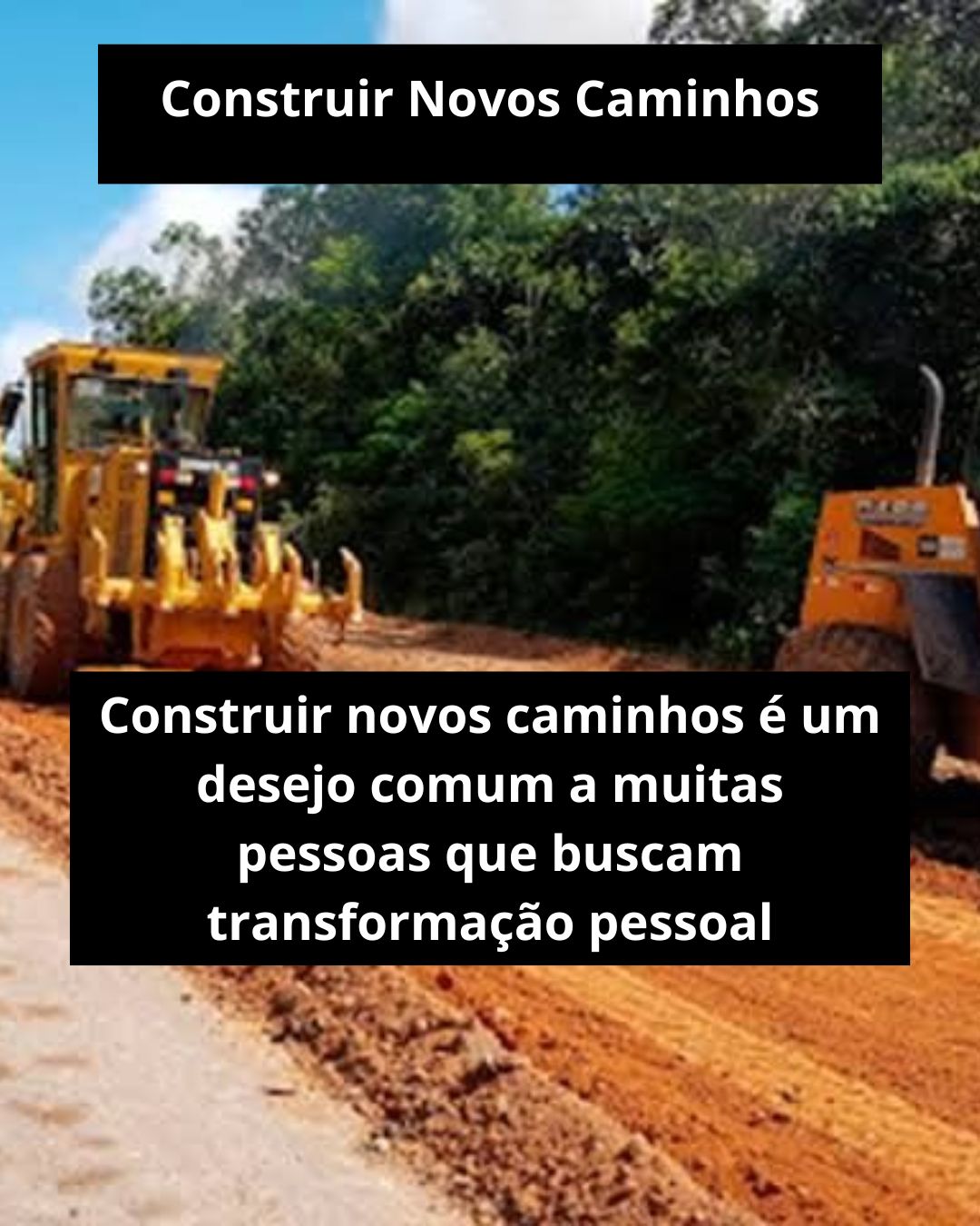 Construir Novos Caminhos