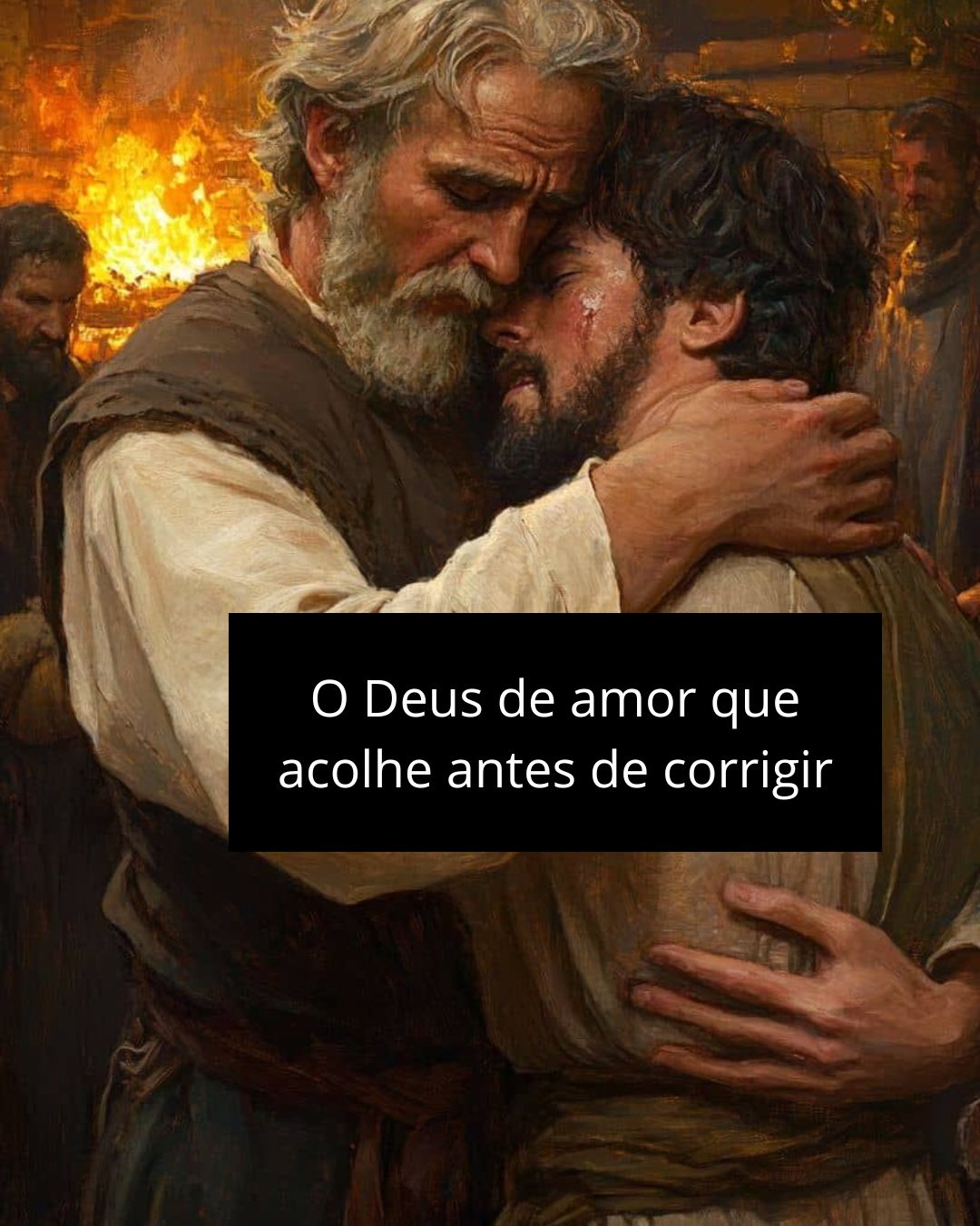 O Deus de amor que acolhe antes de corrigir