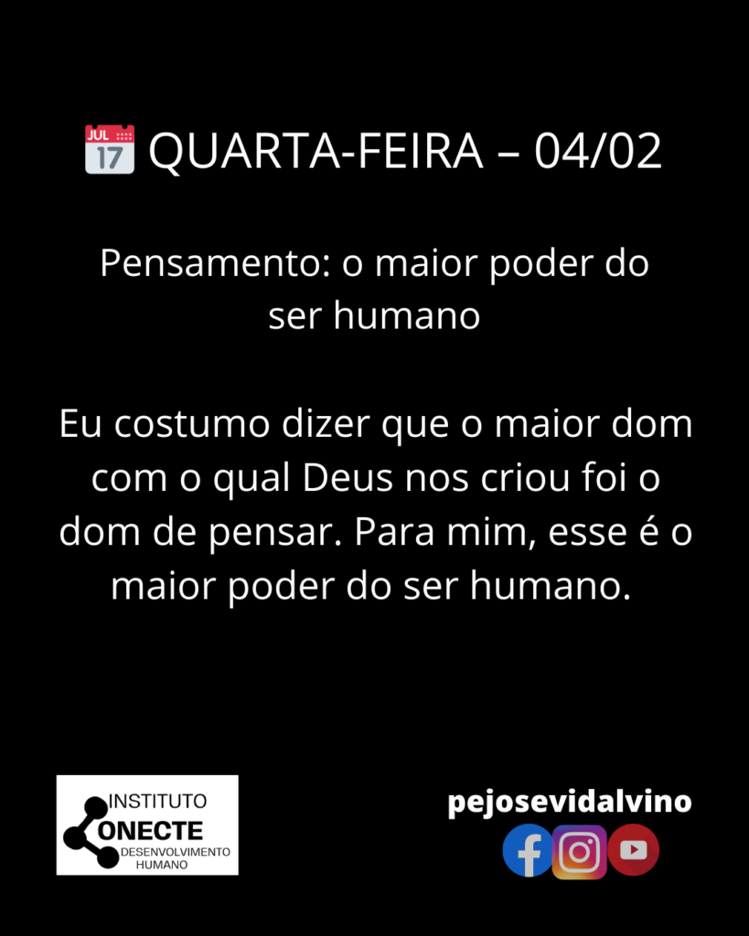 Pensamento: O Maior Poder do Ser Humano