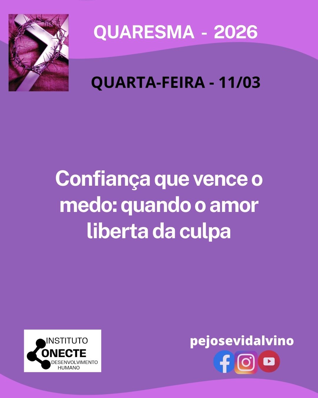 Confiança que vence o medo: quando o amor liberta da culpa