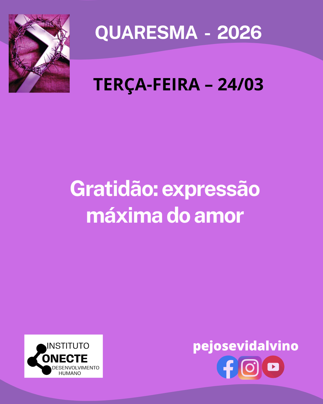 Gratidão: expressão máxima do amor
