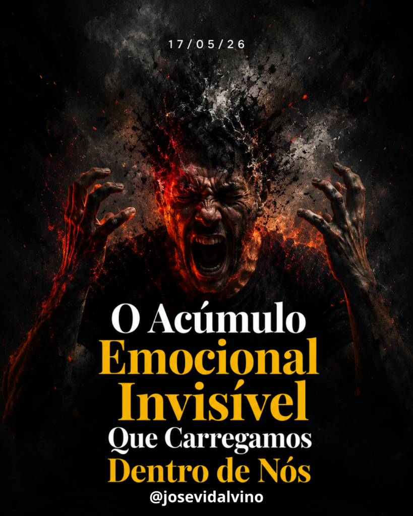O Acúmulo Emocional Invisível Que Carregamos Dentro de Nós