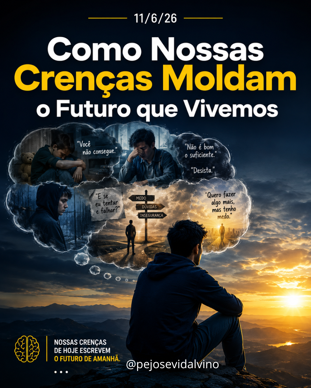 Como Nossas Crenças Moldam o Futuro que Vivemos