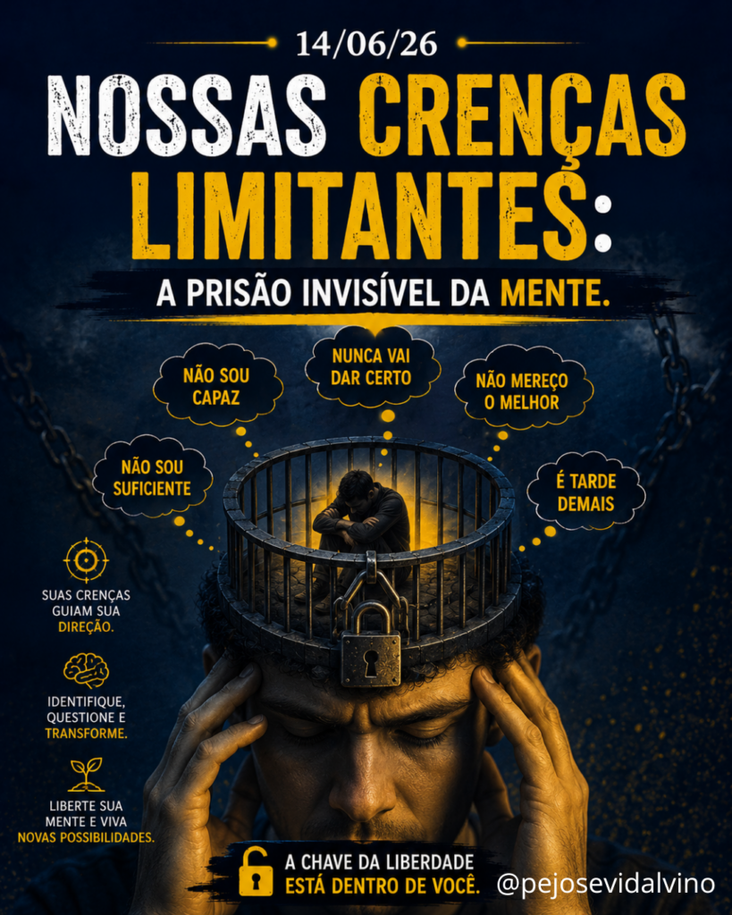 Nossas Crenças Limitantes: A Prisão Invisível da Mente