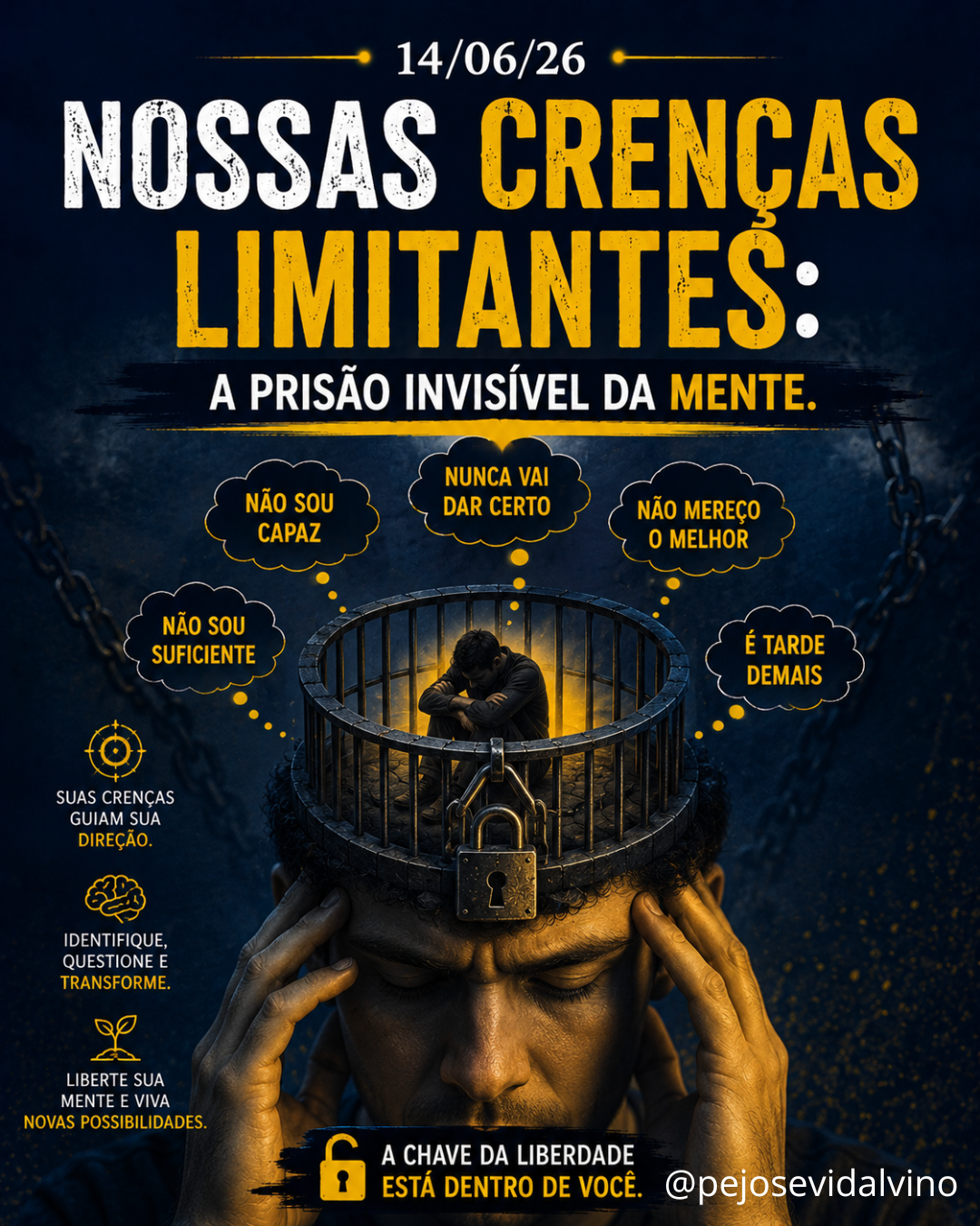 Nossas Crenças Limitantes: A Prisão Invisível da Mente