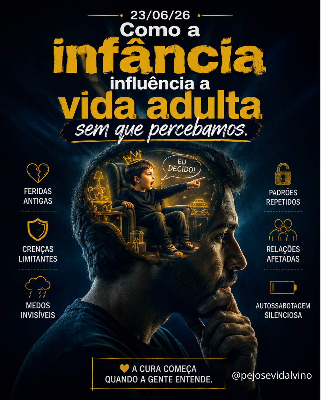 Como a infância influencia a vida adulta sem que percebamos