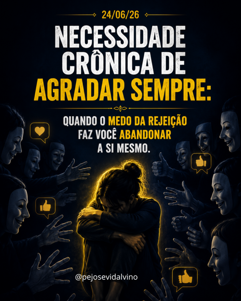 Necessidade Crônica de Agradar Sempre: Quando o Medo da Rejeição Faz Você Abandonar a Si Mesmo