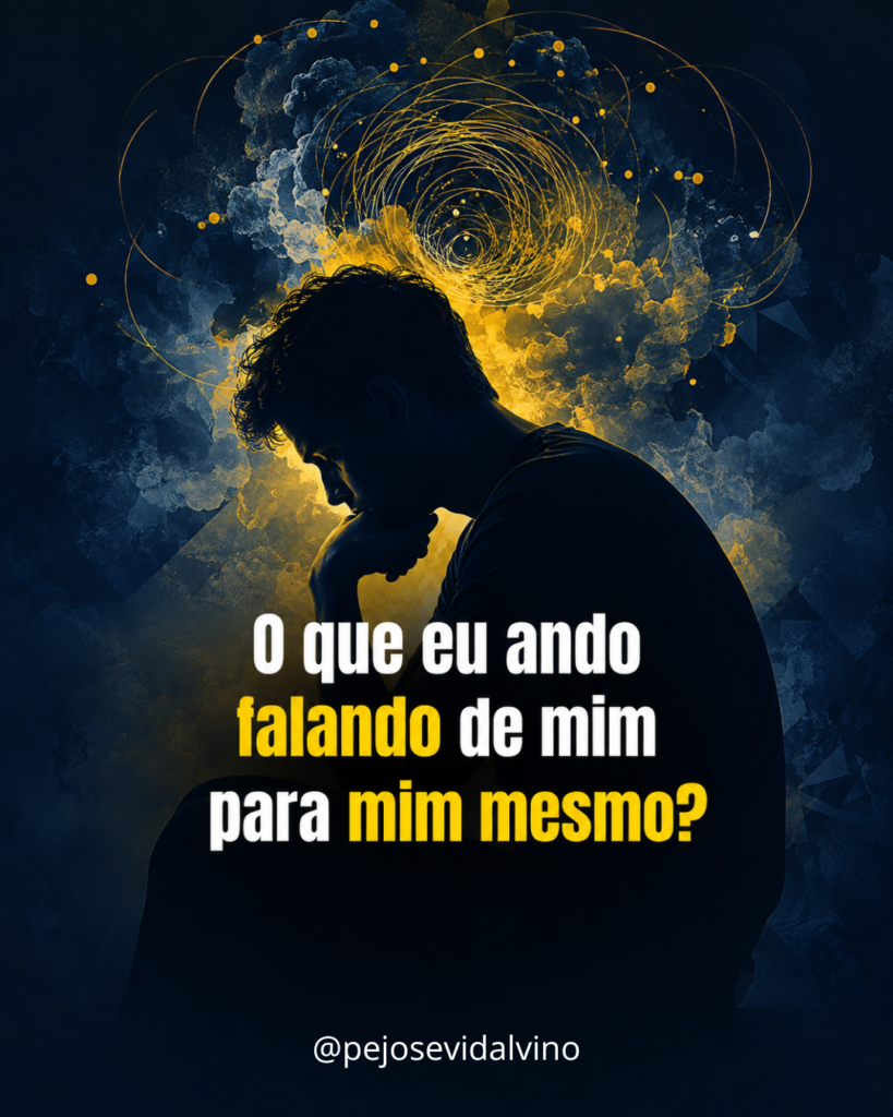 O que ando falando de mim para mim mesmo?
