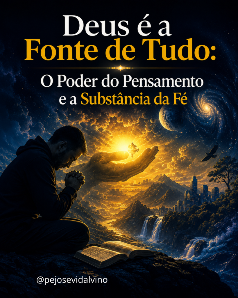 Deus é a Fonte de Tudo: O Poder do Pensamento e a Substância da Fé