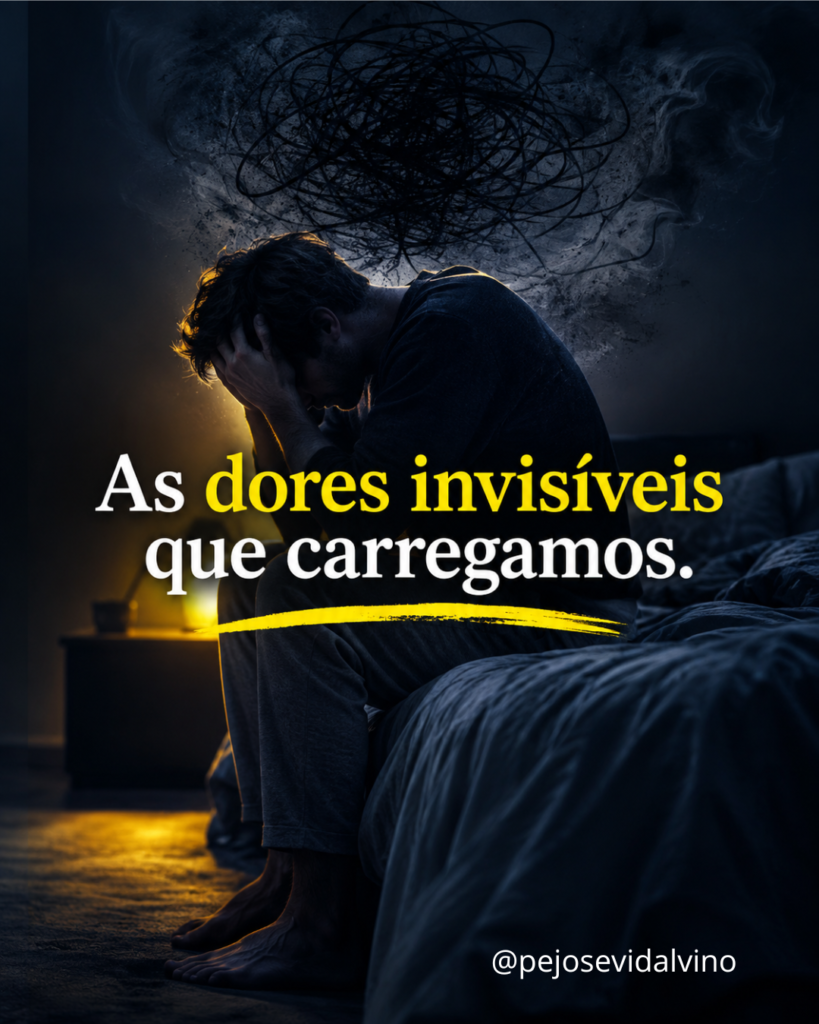 As dores invisíveis que carregamos: quando aquilo que não vemos começa a conduzir nossa vida