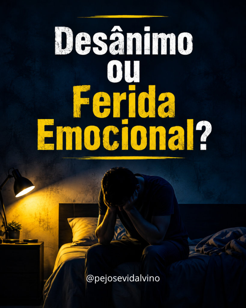 Desânimo ou Ferida Emocional?