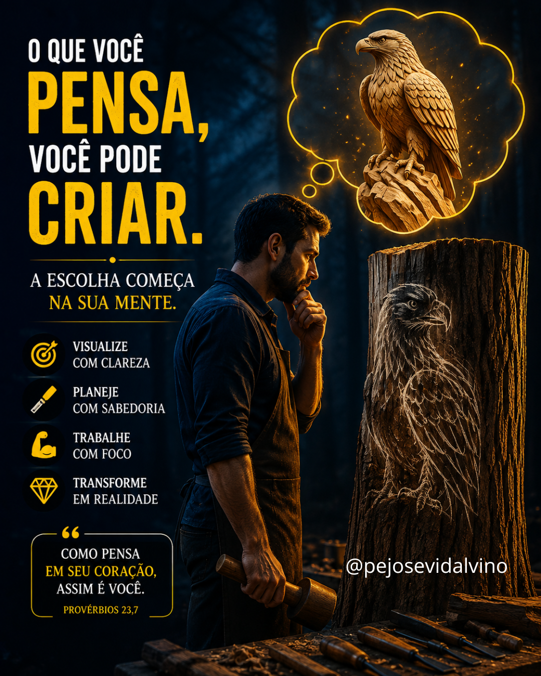 O Pensamento Transforma a Nossa Realidade
