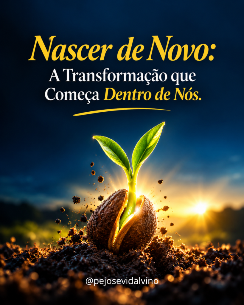 Nascer de Novo: A Transformação que Começa Dentro de Nós