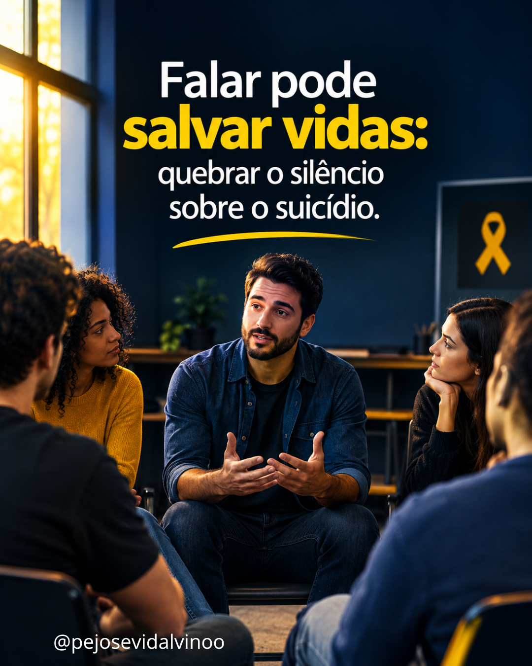 Falar pode salvar vidas: quebrar o silêncio sobre o suicídio