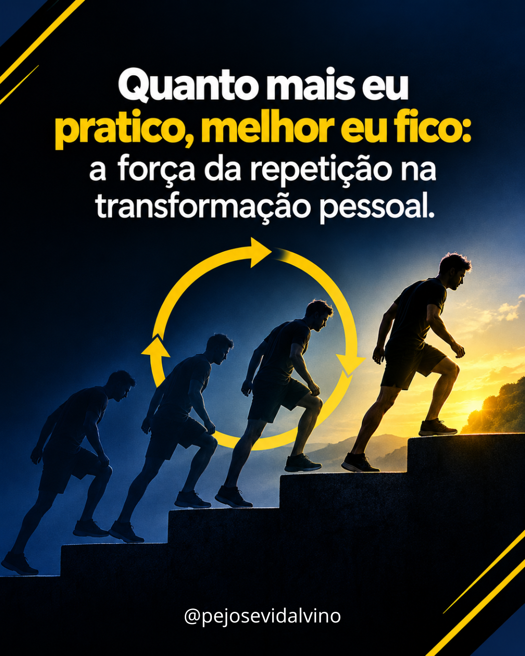 Quanto mais eu pratico, melhor eu fico: a força da repetição na transformação pessoal