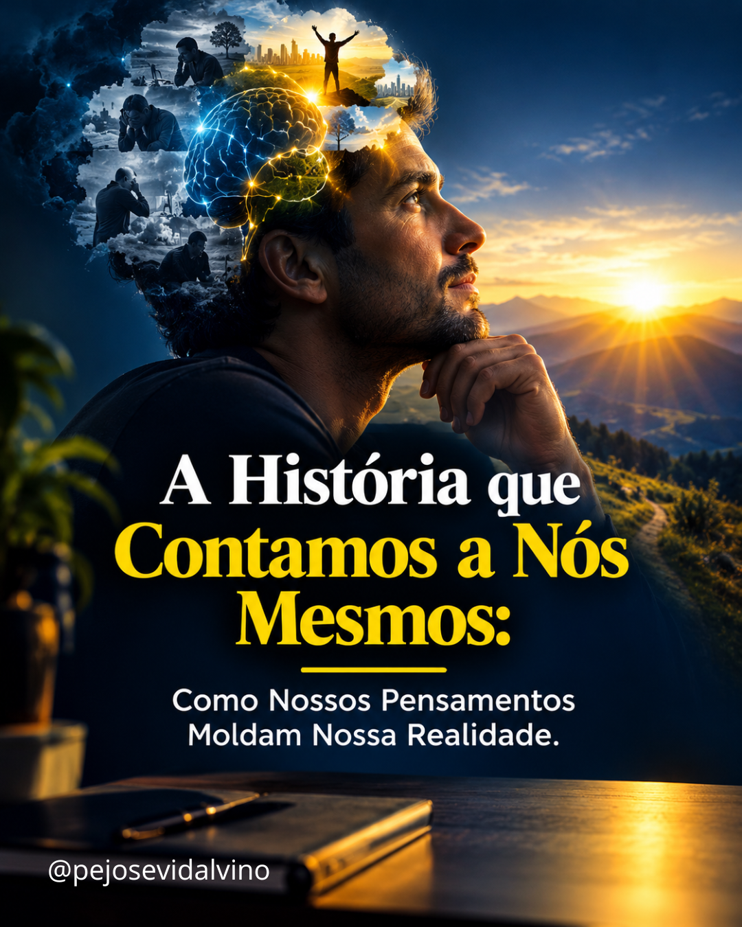 A História que Contamos a Nós Mesmos: Como Nossos Pensamentos Moldam Nossa Realidade