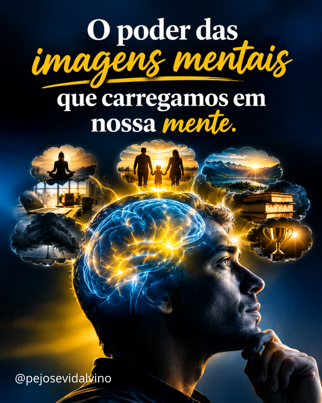 O poder das imagens mentais que carregamos em nossa mente