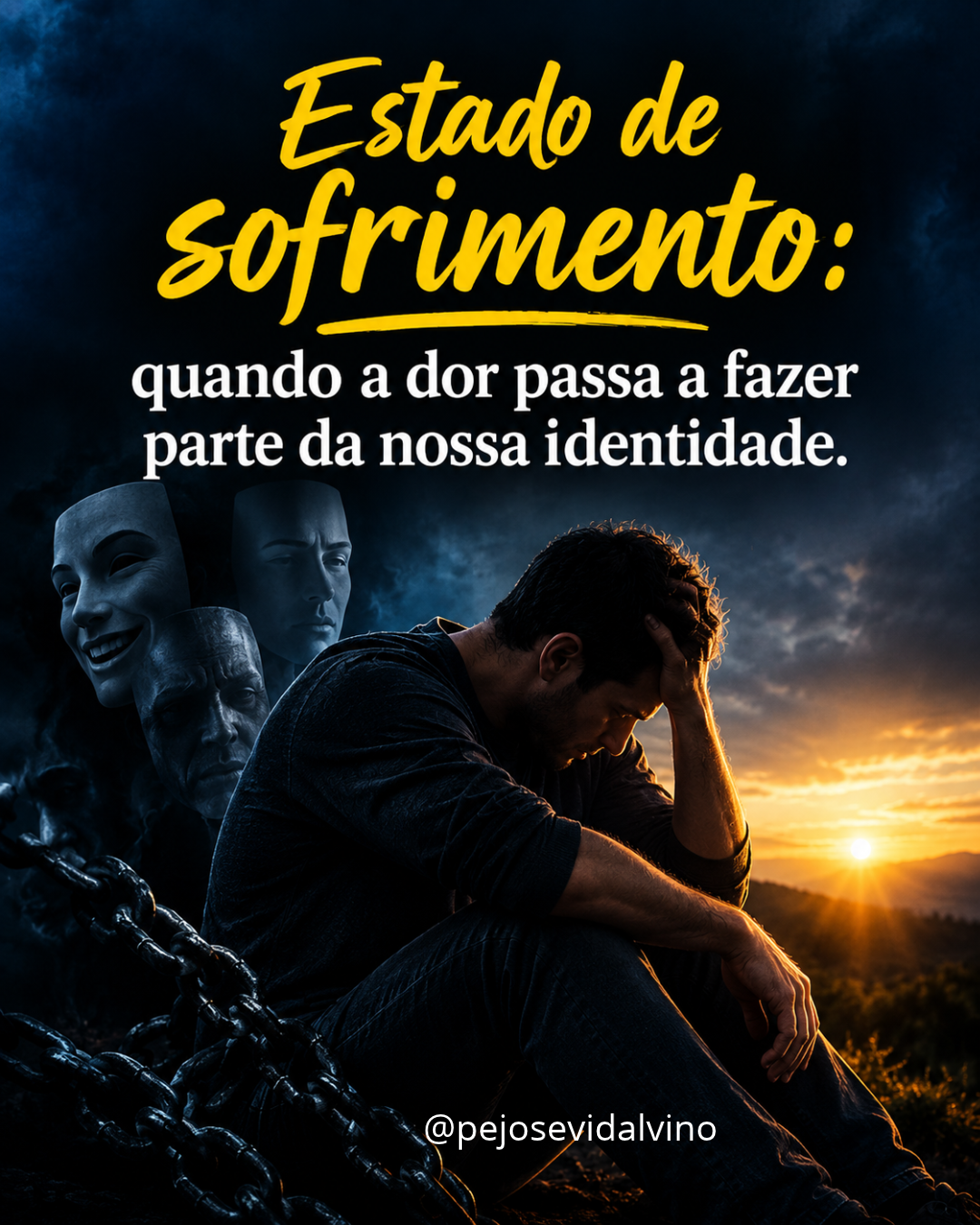 Estado de sofrimento: quando a dor passa a fazer parte da nossa identidade